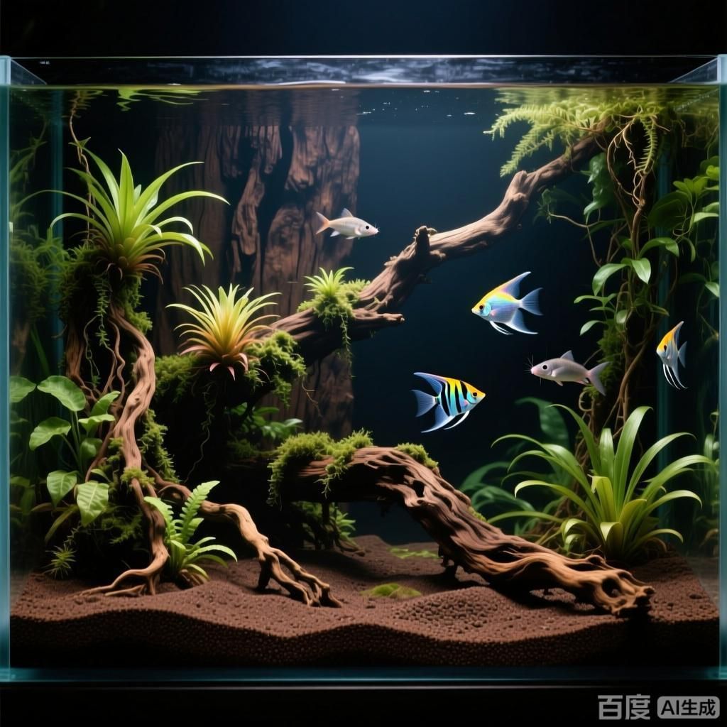 如何搭配魚缸造景，如何搭配魚缸造景，4張魚缸造景示意圖 如何搭配魚缸造景，如何搭配魚缸造景，4張魚缸造景示意圖 龍魚百科 第4張