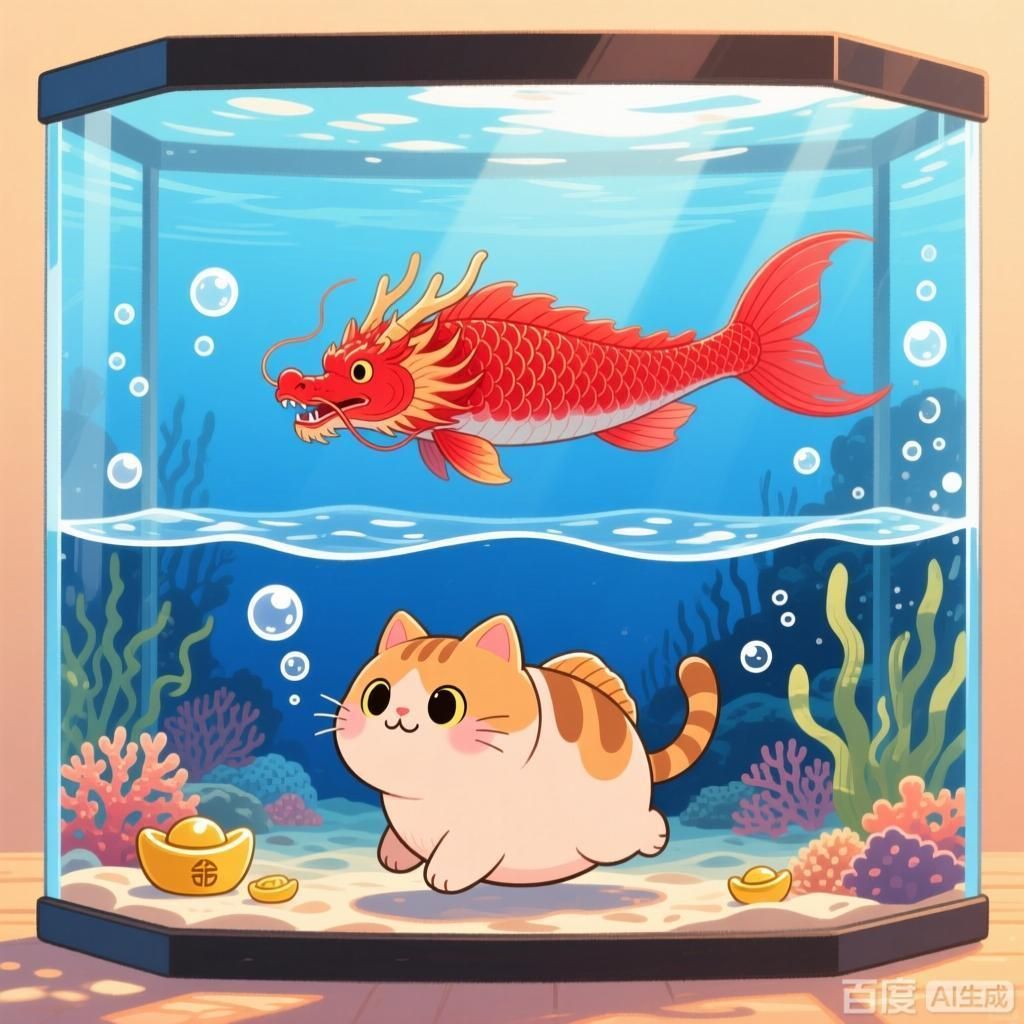 招財(cái)貓和龍魚混養(yǎng)有哪些成功案例，招財(cái)貓和龍魚混養(yǎng)在水族愛好者中是一種流行的養(yǎng)殖方式 招財(cái)貓和龍魚混養(yǎng)有哪些成功案例，招財(cái)貓和龍魚混養(yǎng)在水族愛好者中是一種流行的養(yǎng)殖方式 龍魚百科 第2張