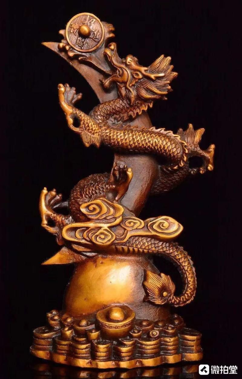 給我一些招財龍的圖片，招財龍擺件哪個品牌最好 給我一些招財龍的圖片，招財龍擺件哪個品牌最好 龍魚百科 第5張