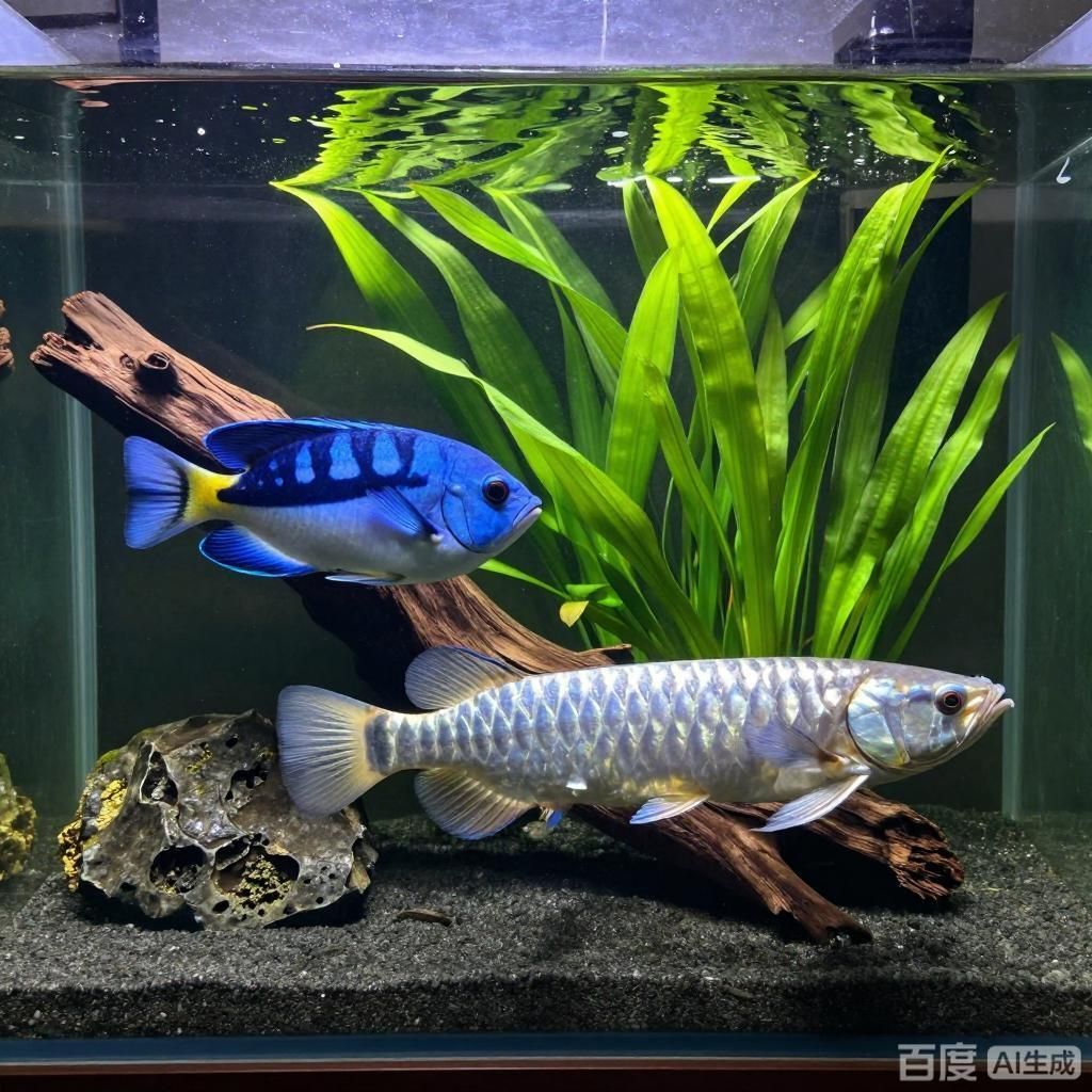 給我一些薩伊藍和龍魚混養的成功案例，如何判斷薩伊藍和龍魚混養的成功案例 給我一些薩伊藍和龍魚混養的成功案例，如何判斷薩伊藍和龍魚混養的成功案例 龍魚百科 第1張