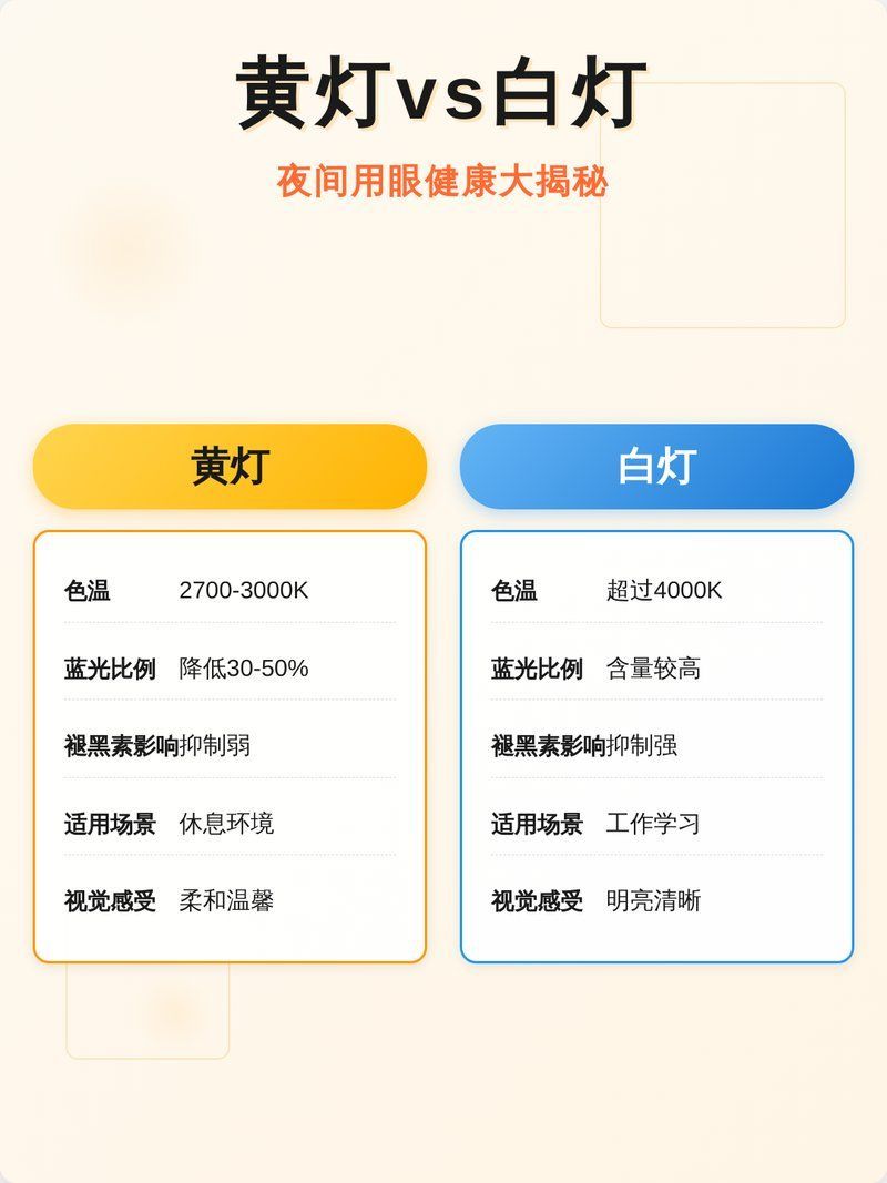 黃燈和白燈對生物視覺的影響，黃燈與白燈對生物視覺的影響 黃燈和白燈對生物視覺的影響，黃燈與白燈對生物視覺的影響 龍魚百科 第3張