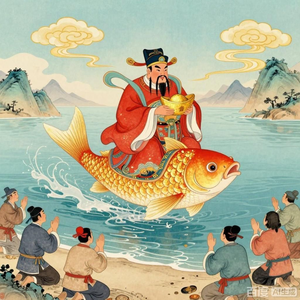 年魚文化有哪些傳說，金頭過背金龍魚 年魚文化有哪些傳說，金頭過背金龍魚 龍魚百科 第4張