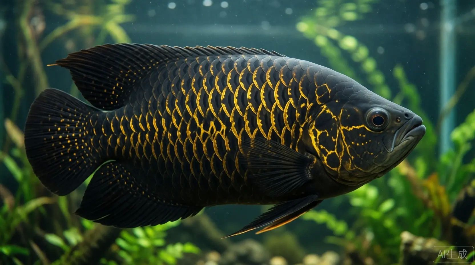 龍魚黑鱗最怕三種顏色，黑鱗龍魚最怕的三種顏色