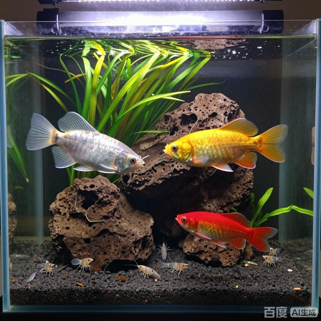 配圖：三條龍魚混養(yǎng)的成功案例