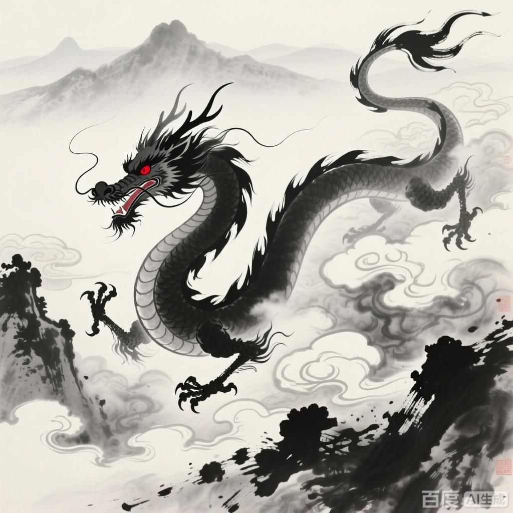 能詳細(xì)說說黑龍的威嚴(yán)嗎，黑龍的威嚴(yán) 能詳細(xì)說說黑龍的威嚴(yán)嗎，黑龍的威嚴(yán) 龍魚百科 第4張