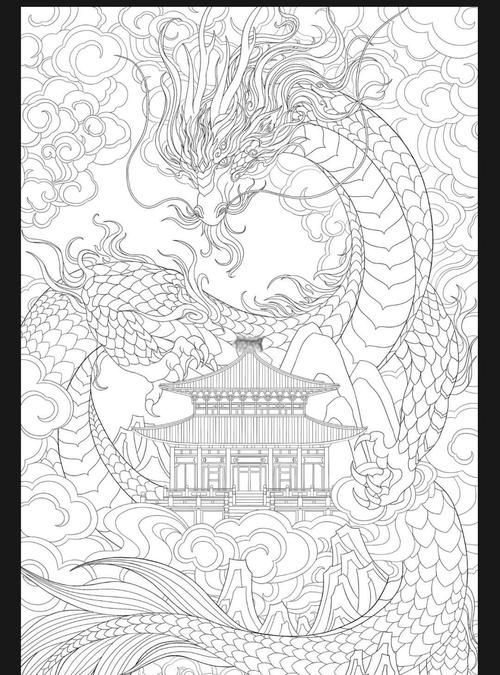 能否提供紅龍設計的線稿圖，紅龍設計的線稿圖可以提供嗎？