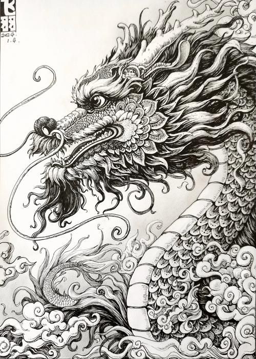 能否提供紅龍設計的線稿圖，紅龍設計的線稿圖可以提供嗎？