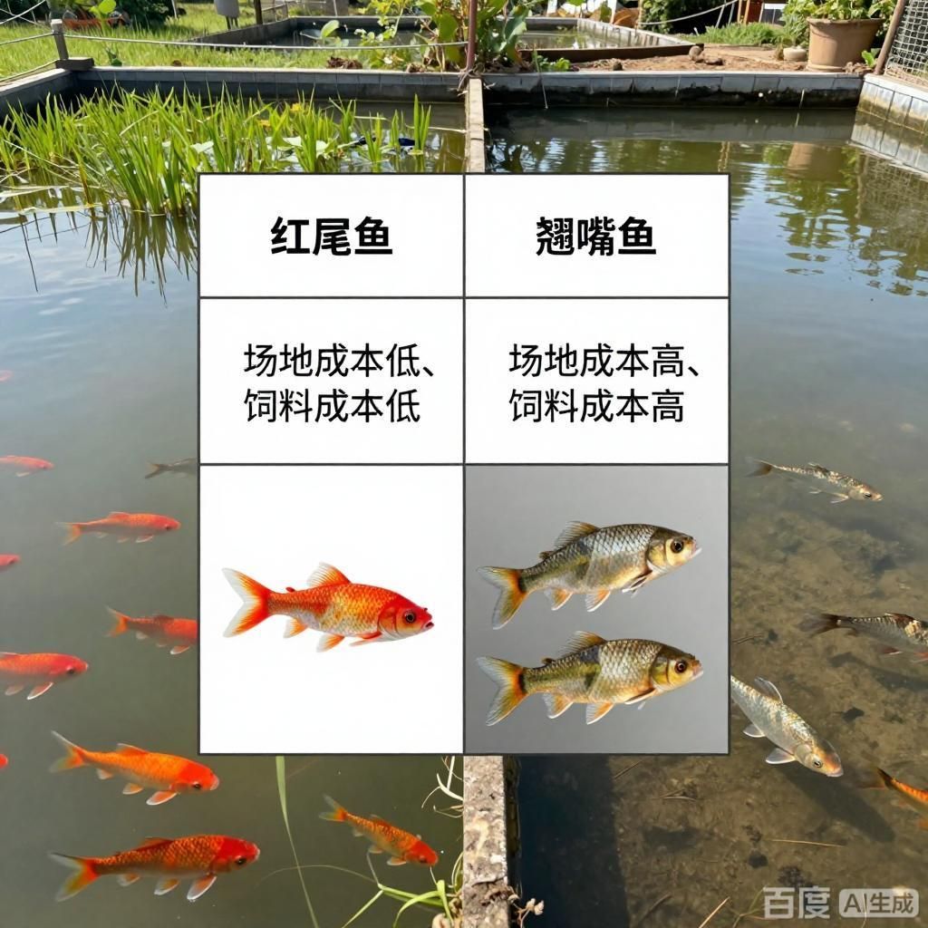紅尾魚和翹嘴魚的養(yǎng)殖成本對比，紅尾魚與翹嘴魚的養(yǎng)殖成本對比 紅尾魚和翹嘴魚的養(yǎng)殖成本對比，紅尾魚與翹嘴魚的養(yǎng)殖成本對比 龍魚百科 第4張