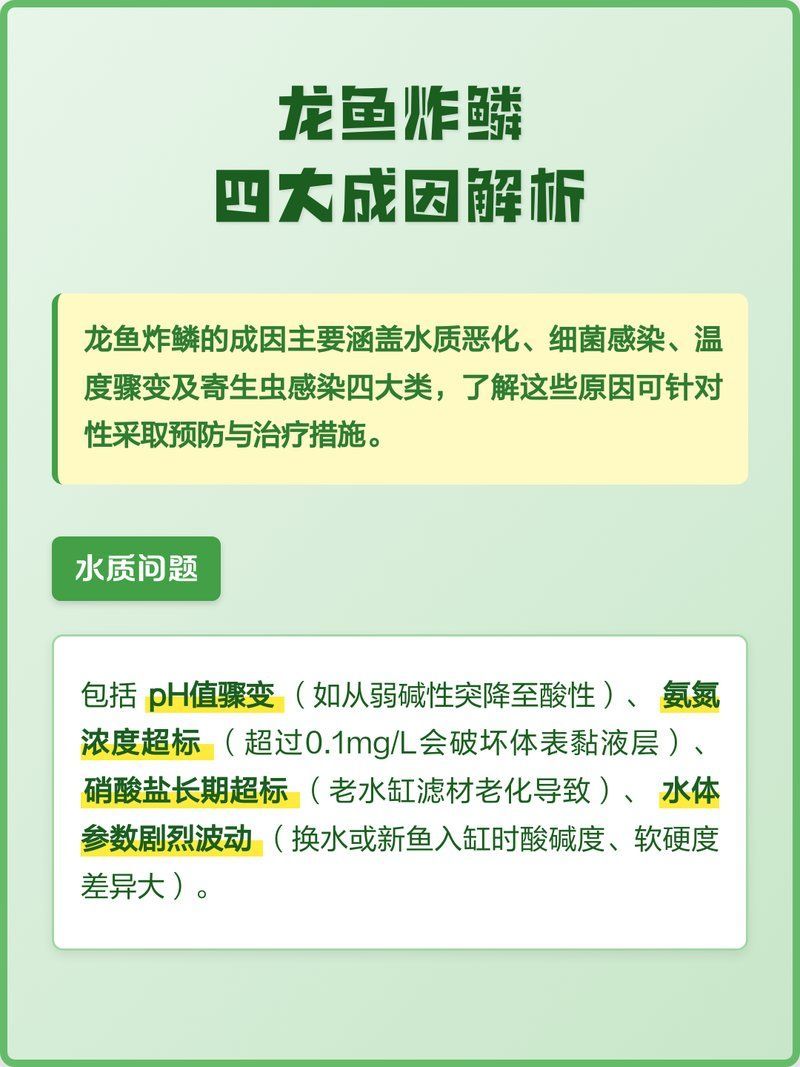 有哪些食物可以預(yù)防龍魚炸鱗，如何預(yù)防龍魚炸鱗