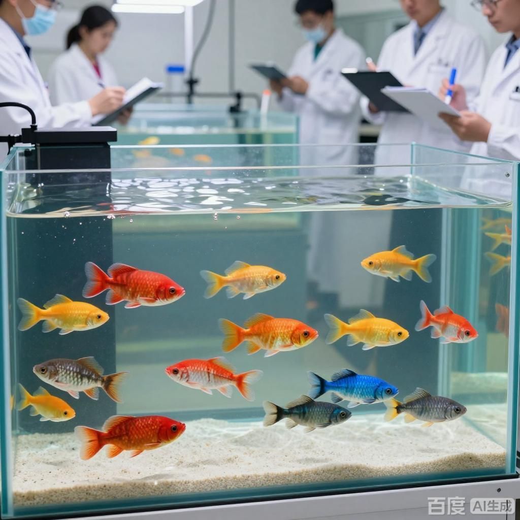 如何挑選健康的觀賞魚，如何挑選健康的觀賞魚，四張圖均圍繞健康觀賞魚