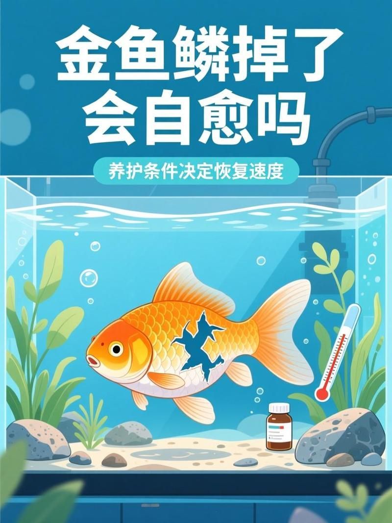 金魚魚鱗脫落露肉能自愈嗎，如何判斷金魚魚鱗脫落露肉后多久會恢復 金魚魚鱗脫落露肉能自愈嗎，如何判斷金魚魚鱗脫落露肉后多久會恢復 龍魚百科 第1張