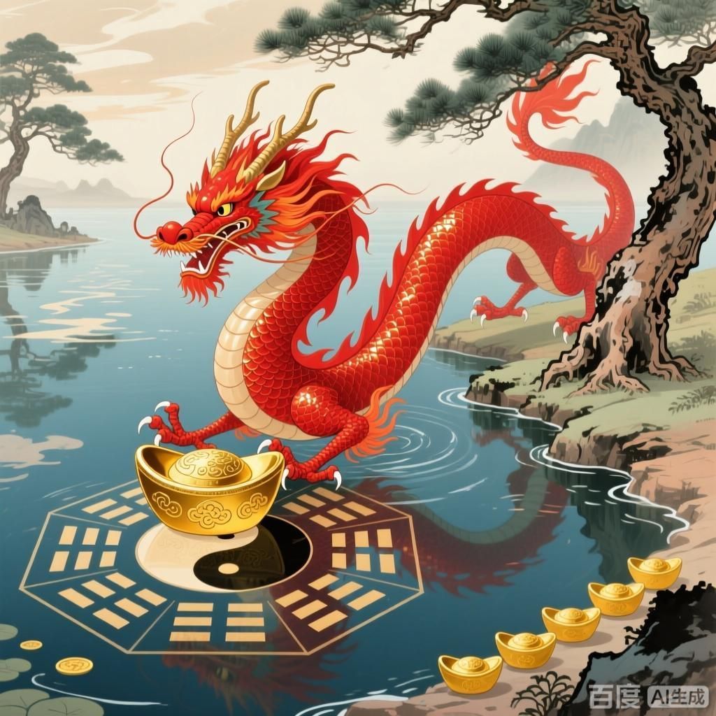 龍在風水的象征意義，如何繪制風水中的祥龍？