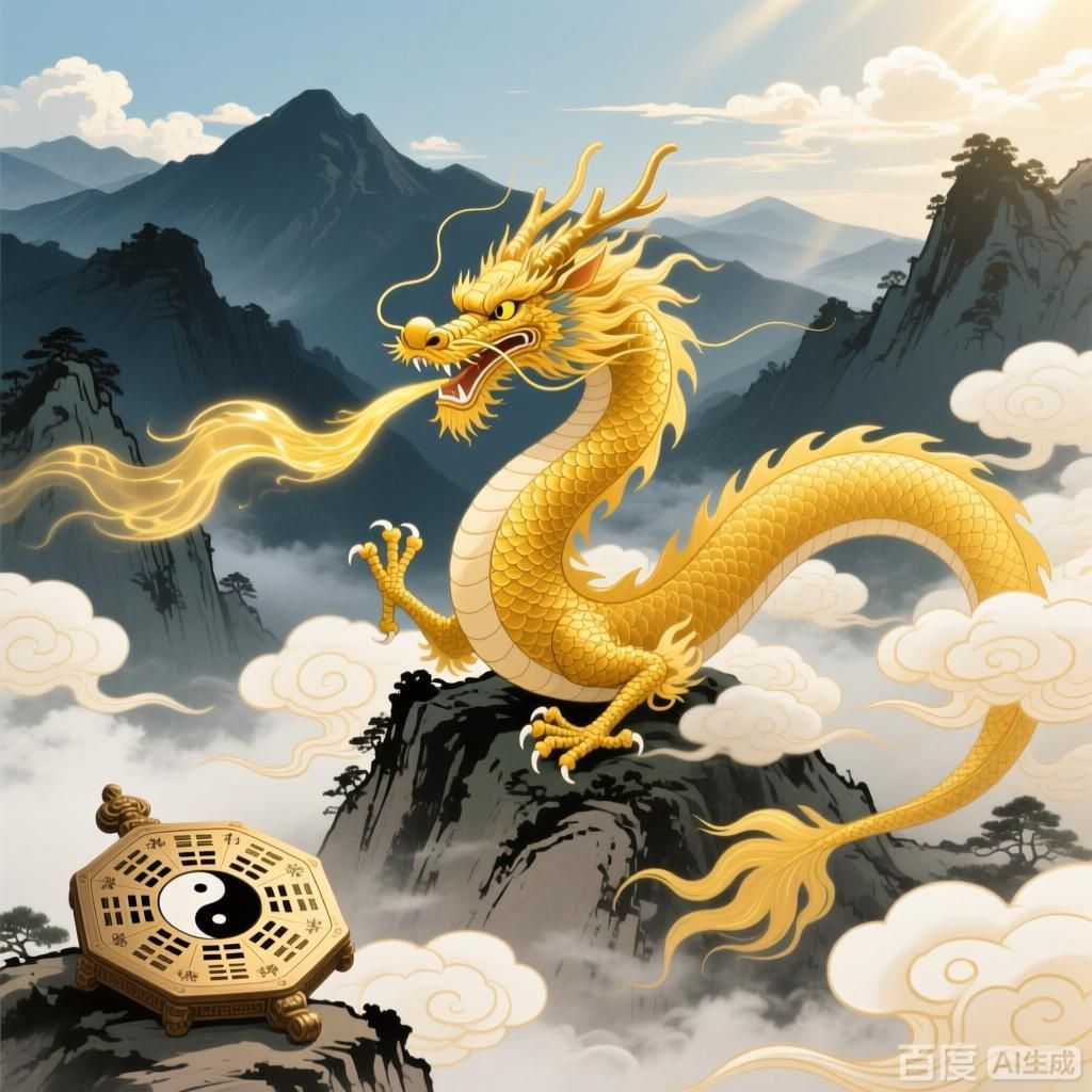 龍在風水的象征意義，如何繪制風水中的祥龍？
