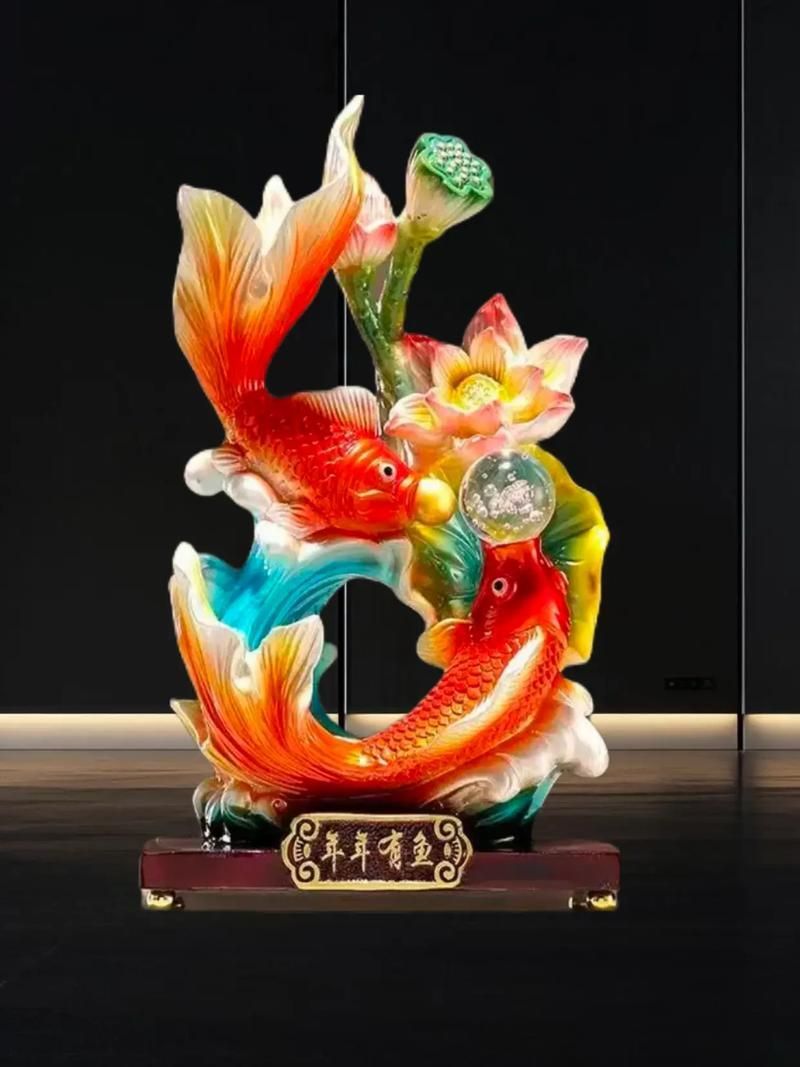 推薦幾款簡約風格的魚擺件