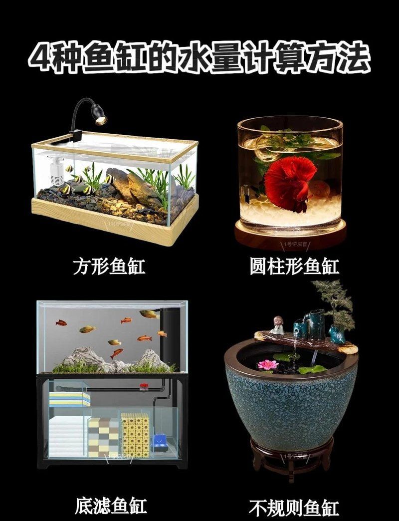 如何計算龍魚缸的體積，如何計算魚缸水體體積