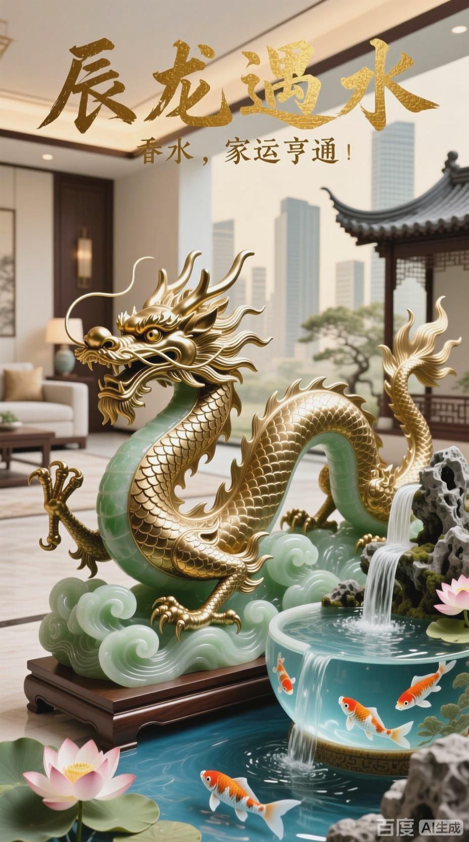 詳細(xì)解釋一下龍?jiān)陲L(fēng)水中的吉祥寓意，辰龍與水的風(fēng)水意義 詳細(xì)解釋一下龍?jiān)陲L(fēng)水中的吉祥寓意，辰龍與水的風(fēng)水意義 龍魚百科