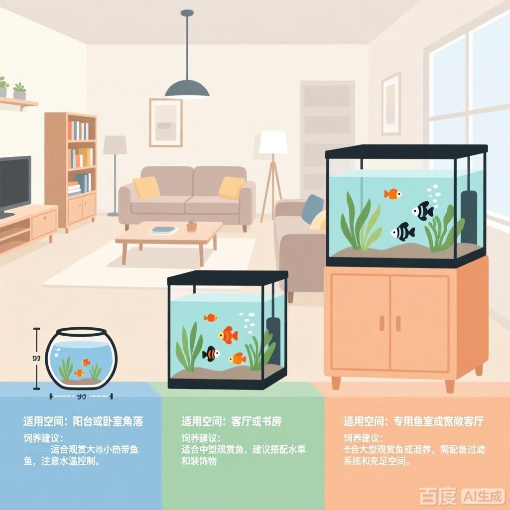 給我一份詳細的魚缸尺寸指南，如何根據(jù)魚缸尺寸選擇合適的魚類 給我一份詳細的魚缸尺寸指南，如何根據(jù)魚缸尺寸選擇合適的魚類 龍魚百科 第4張