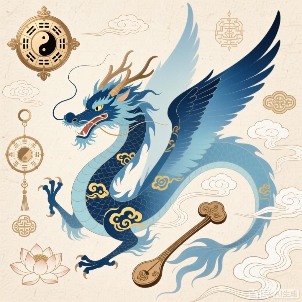 如何繪制風水中的祥龍，如何繪制風水中祥龍 如何繪制風水中的祥龍，如何繪制風水中祥龍 龍魚百科 第3張
