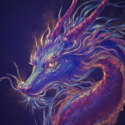 再給我幾張有藝術感的龍圖片，藝術龍圖片展現龍的不同形態與象征意義
