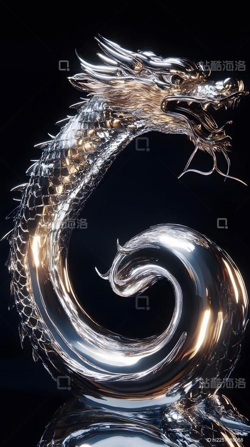 再給我幾張有藝術感的龍圖片，藝術龍圖片展現龍的不同形態與象征意義