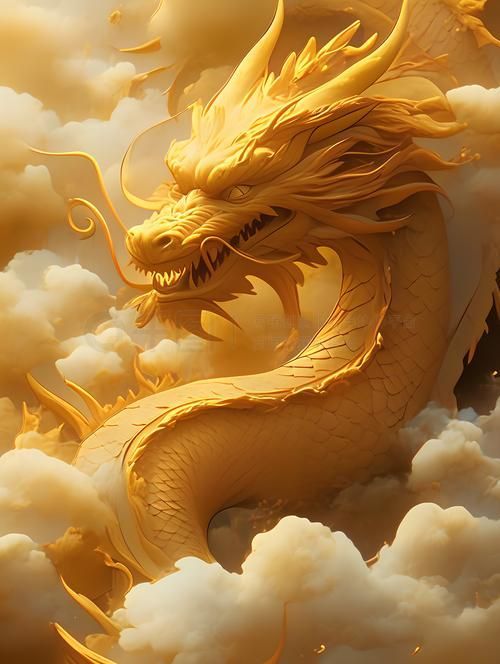 有沒有更多風格的金龍圖片，中國傳統文化中的重要象征之一金龍的藝術價值和文化意義