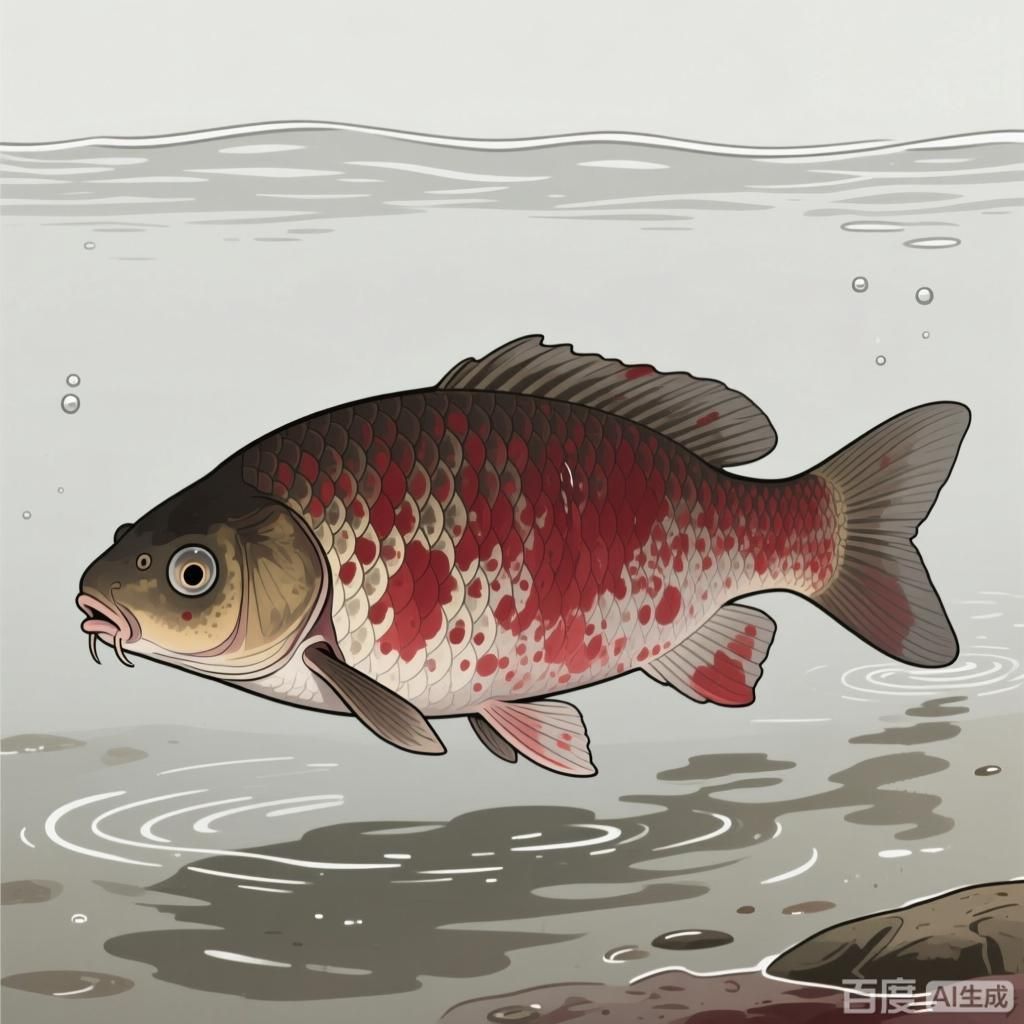 詳細(xì)描述一下魚充血的病程發(fā)展，魚充血初期有哪些癥狀,能否提供魚充血的病程發(fā)展圖片