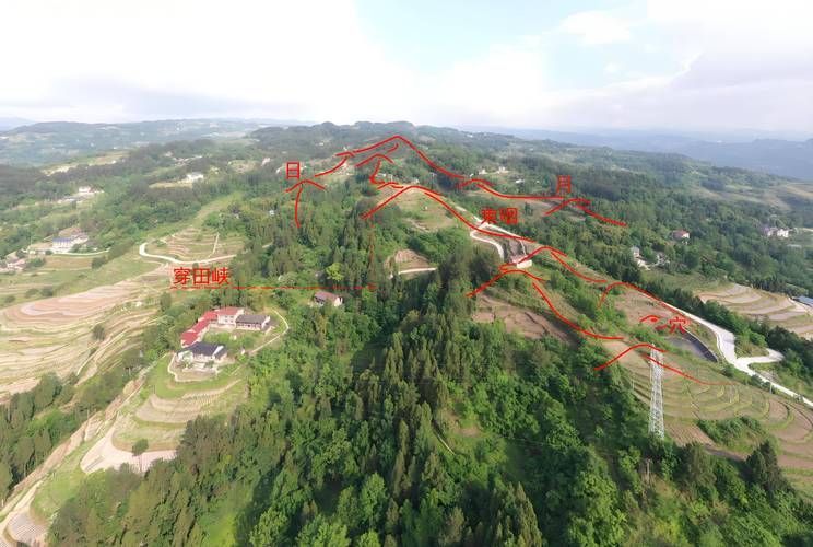 給我?guī)讖堼埿蔚氐娘L(fēng)水圖片，風(fēng)水學(xué)中“龍形地”是指山脈或地形走勢(shì)如龍蜿蜒