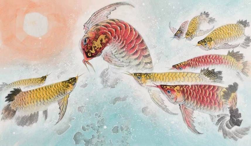 給我推薦一些金龍魚工筆畫的名家作品