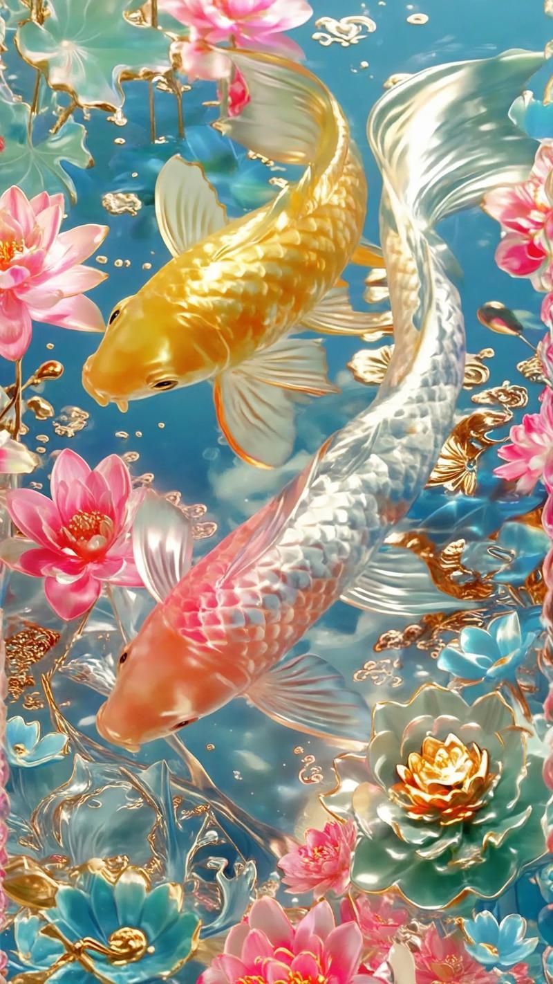十大招財魚圖片，十大招財魚圖片展示十種具有象征財富和好運的魚類