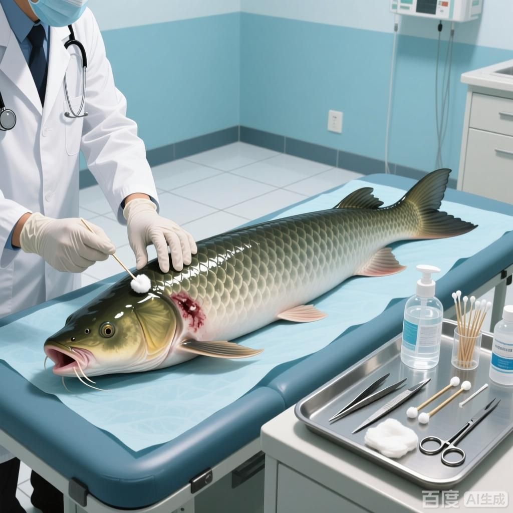 給我一些單側腮龍魚疾病的治療案例，單側腮龍魚疾病治療案例