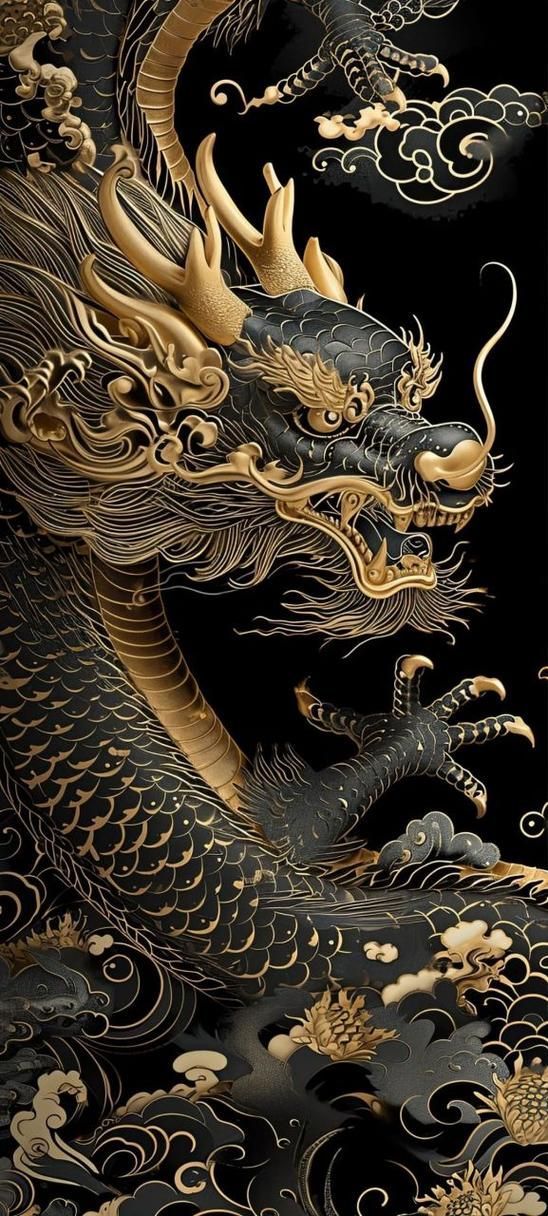 有沒有高清的招財金龍壁紙，高清招財金龍壁紙 有沒有高清的招財金龍壁紙，高清招財金龍壁紙 龍魚百科 第14張