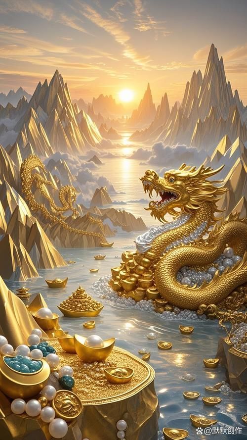 有沒有高清的招財金龍壁紙，高清招財金龍壁紙 有沒有高清的招財金龍壁紙，高清招財金龍壁紙 龍魚百科 第15張