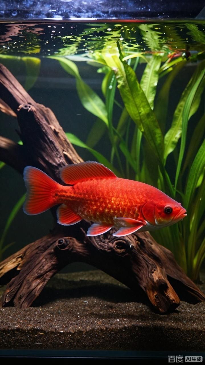 如何制作一張紅龍魚壁紙，制作紅龍魚壁紙的步驟包括：收集一張高質(zhì)量的紅龍魚圖片