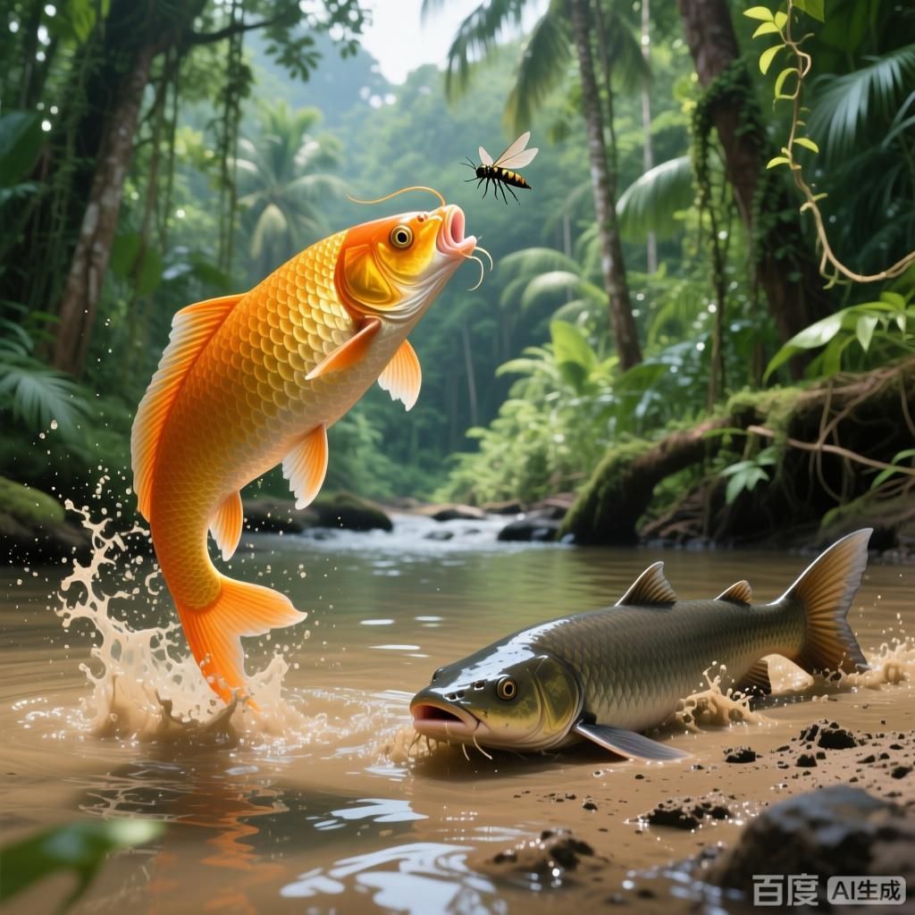 金龍魚和巨骨舌魚哪個更有趣，金龍魚和巨骨舌魚哪個更有趣金龍魚和巨骨舌魚哪個更有趣