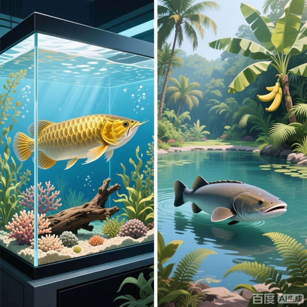 金龍魚和巨骨舌魚哪個(gè)更有趣，金龍魚和巨骨舌魚哪個(gè)更有趣金龍魚和巨骨舌魚哪個(gè)更有趣