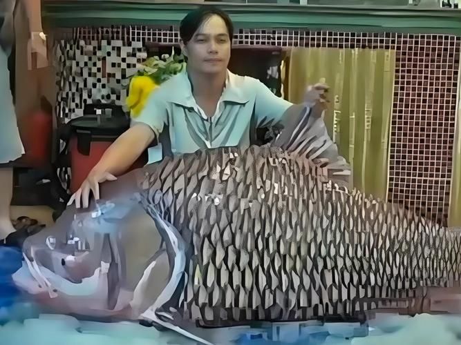 暹羅巨鯉（吉羅魚），暹羅巨鯉（吉羅巨鯉） 暹羅巨鯉（吉羅魚），暹羅巨鯉（吉羅巨鯉） 龍魚百科 第1張