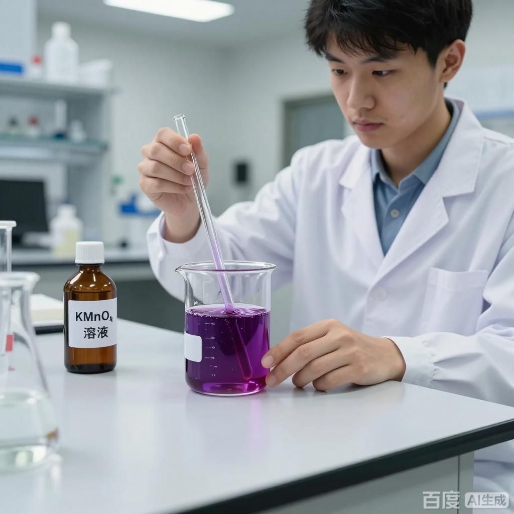 給我一張高錳酸鉀溶液配制的圖片，高錳酸鉀溶液的配制 給我一張高錳酸鉀溶液配制的圖片，高錳酸鉀溶液的配制 龍魚百科 第3張
