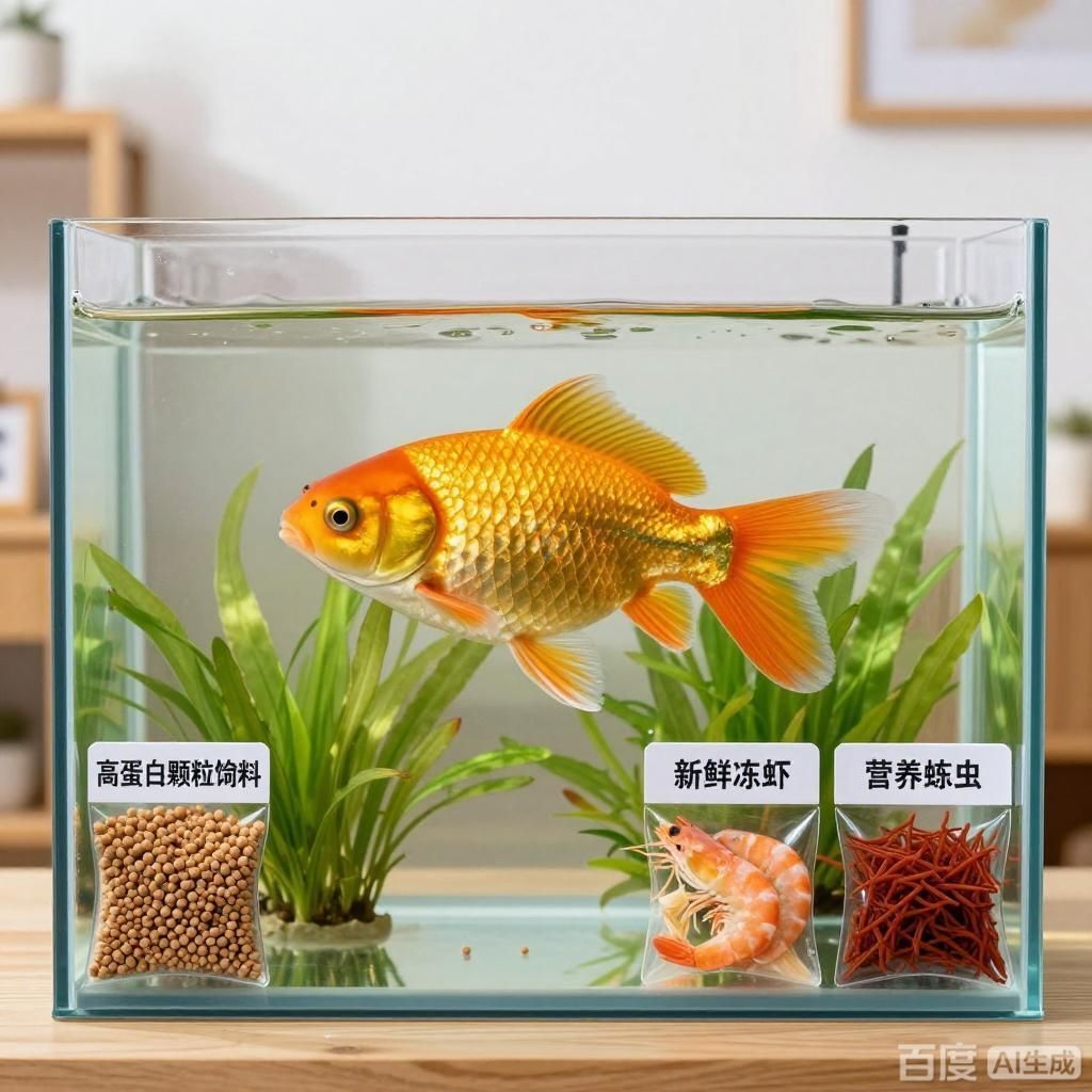 如何為金頭過背金龍魚選擇合適的飼料，金頭過背金龍魚的飼料選擇合適的飼料至關重要