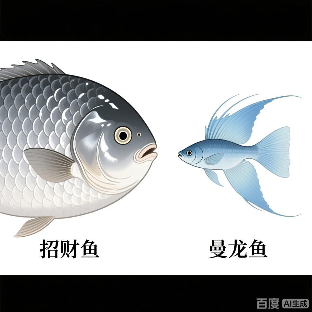招財(cái)魚和曼龍魚的價(jià)格差異大嗎，招財(cái)魚和曼龍魚哪個(gè)更有觀賞價(jià)值？