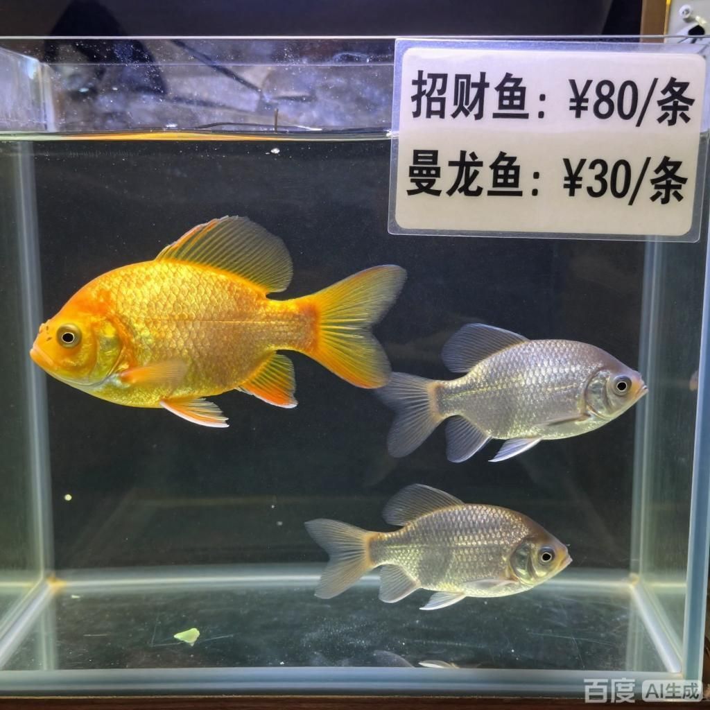 招財魚和曼龍魚的價格差異大嗎，招財魚和曼龍魚哪個更有觀賞價值？ 招財魚和曼龍魚的價格差異大嗎，招財魚和曼龍魚哪個更有觀賞價值？ 龍魚百科 第4張