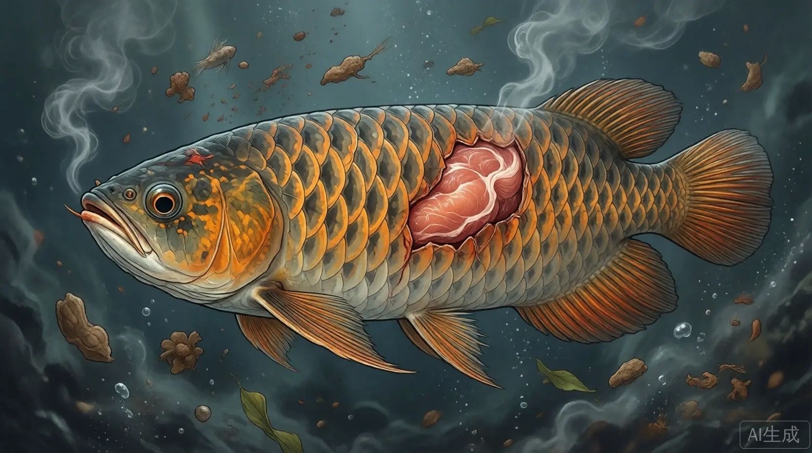 有哪些食物適合龍魚生病期？，龍魚在生病期間需要特別的飲食來幫助其恢復 有哪些食物適合龍魚生病期？，龍魚在生病期間需要特別的飲食來幫助其恢復 龍魚百科 第3張