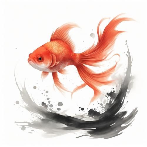 能推薦一些簡約風格的招財龍魚頭像嗎？，簡約風格的招財龍魚頭像 能推薦一些簡約風格的招財龍魚頭像嗎？，簡約風格的招財龍魚頭像 龍魚百科 第21張