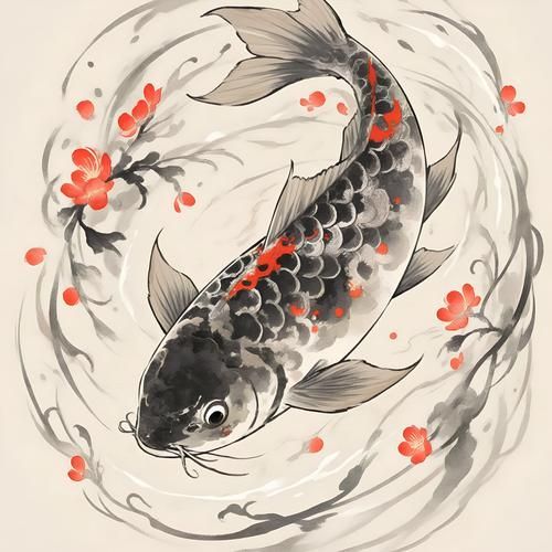能推薦一些簡約風格的招財龍魚頭像嗎？，簡約風格的招財龍魚頭像 能推薦一些簡約風格的招財龍魚頭像嗎？，簡約風格的招財龍魚頭像 龍魚百科 第14張