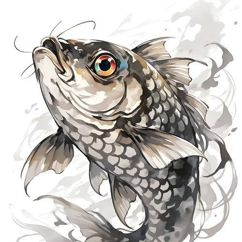 能推薦一些簡約風格的招財龍魚頭像嗎？，簡約風格的招財龍魚頭像 能推薦一些簡約風格的招財龍魚頭像嗎？，簡約風格的招財龍魚頭像 龍魚百科 第22張