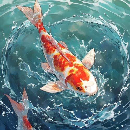能推薦一些簡約風格的招財龍魚頭像嗎？，簡約風格的招財龍魚頭像 能推薦一些簡約風格的招財龍魚頭像嗎？，簡約風格的招財龍魚頭像 龍魚百科 第24張