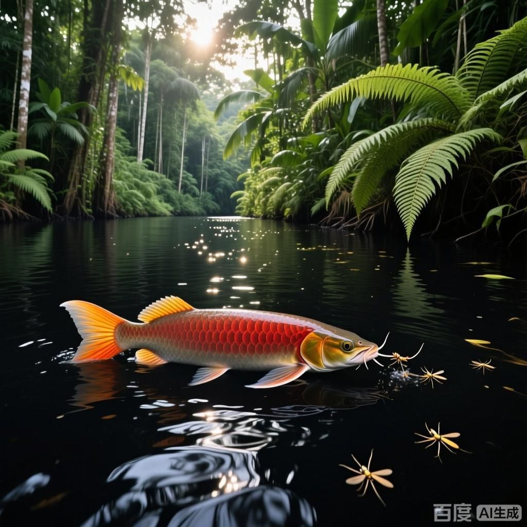 有沒有野生紅龍魚的紀錄片，探索野生紅龍魚的奧秘 有沒有野生紅龍魚的紀錄片，探索野生紅龍魚的奧秘 龍魚百科 第2張
