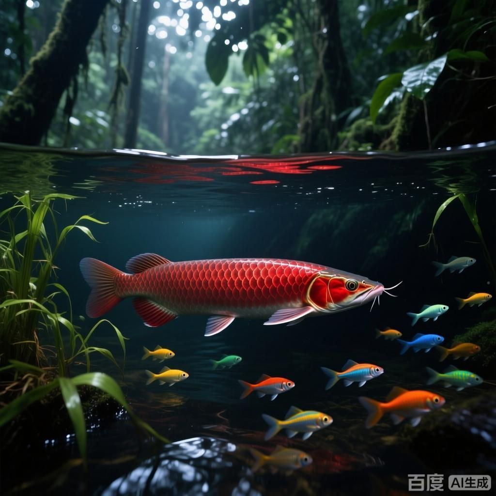 有沒有野生紅龍魚的紀錄片，探索野生紅龍魚的奧秘 有沒有野生紅龍魚的紀錄片，探索野生紅龍魚的奧秘 龍魚百科 第1張