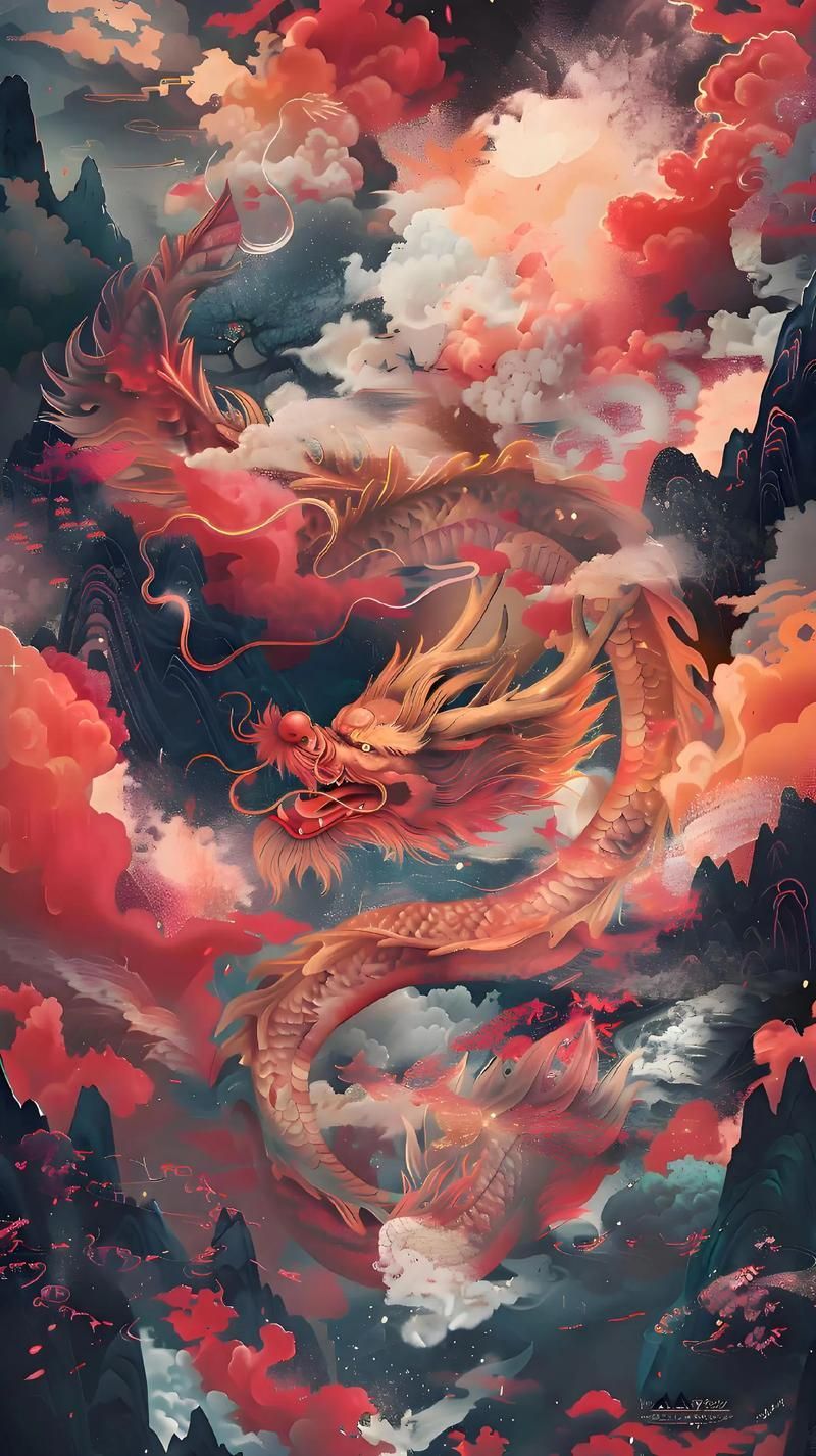 有哪些風格的龍壁紙，手機壁紙風格的龍壁紙是什么風格的龍壁紙風格的品種