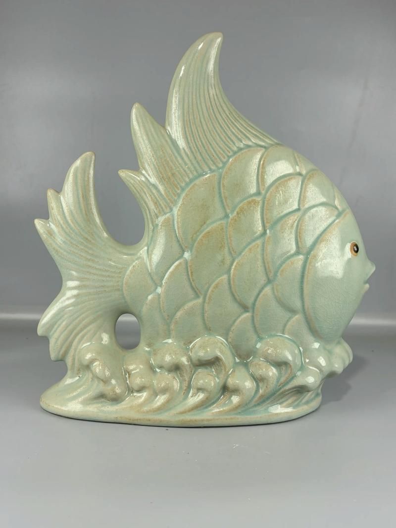 有沒(méi)有魚(yú)擺件擺放的實(shí)例圖片，家居裝修中魚(yú)擺件擺放的實(shí)例圖片 有沒(méi)有魚(yú)擺件擺放的實(shí)例圖片，家居裝修中魚(yú)擺件擺放的實(shí)例圖片 龍魚(yú)百科 第10張