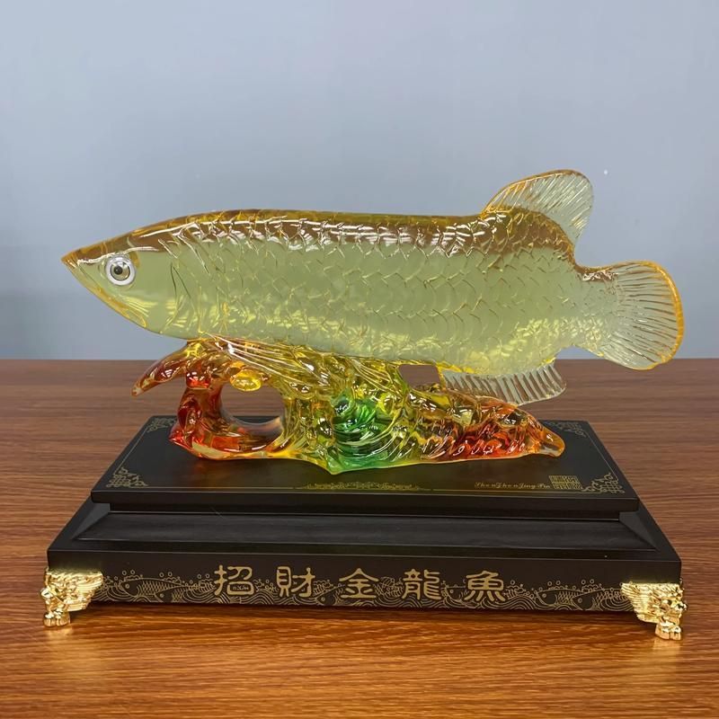 有沒(méi)有魚(yú)擺件擺放的實(shí)例圖片，家居裝修中魚(yú)擺件擺放的實(shí)例圖片 有沒(méi)有魚(yú)擺件擺放的實(shí)例圖片，家居裝修中魚(yú)擺件擺放的實(shí)例圖片 龍魚(yú)百科 第15張